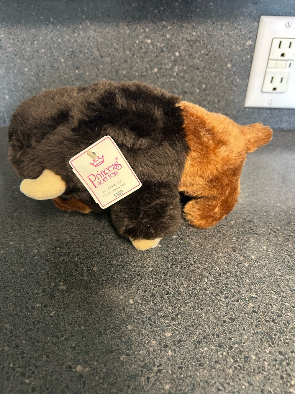Prince Plush Toy Brown and Tan Stuffed Animal